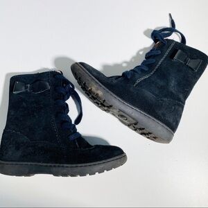 Jacadi little girls suede booties